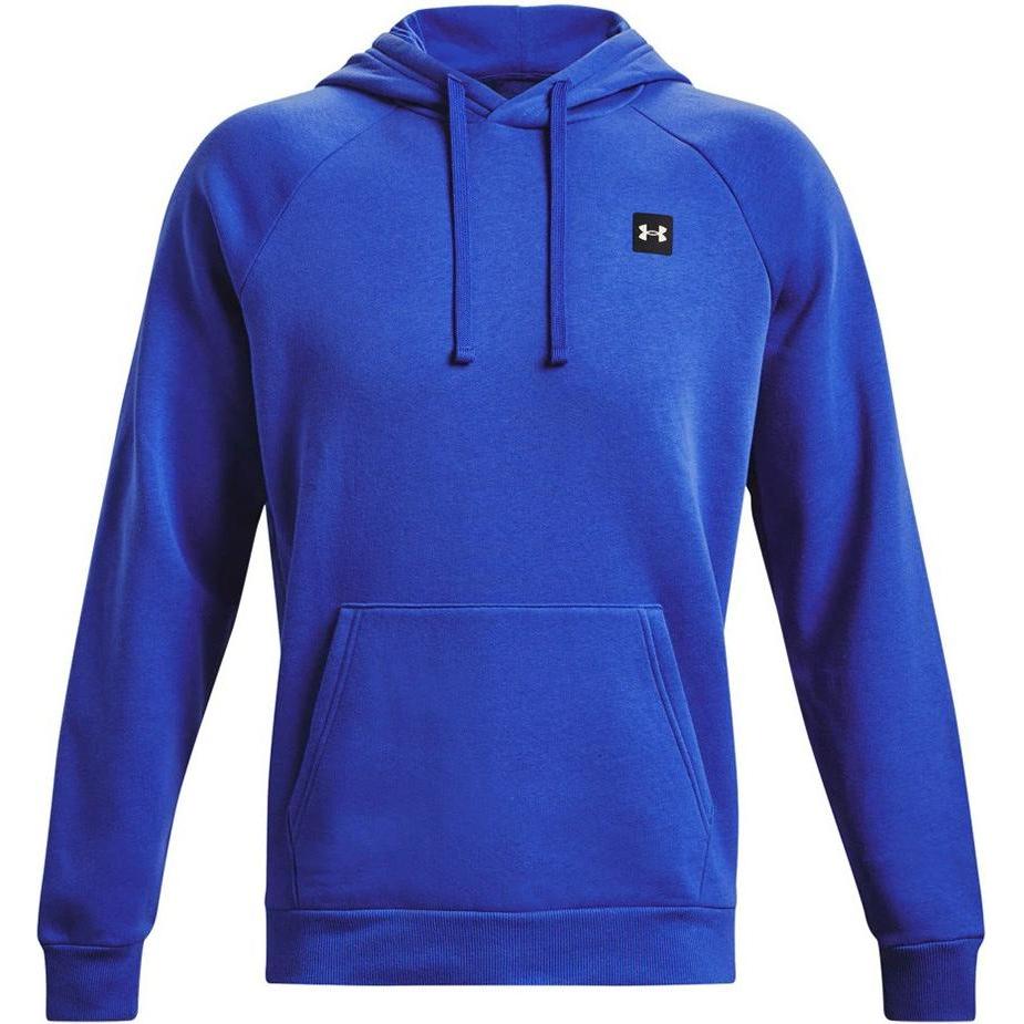 Under Armour, Herren, Pullover, Herrenbluse Rival Fleece Hoodie blau 1357092 486 (L), Blau, (L)