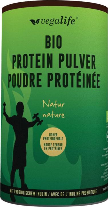 Produktbild vegalife Protein Pulver Natur (Sport-Shake, Neutral, Mahlzeitenersatz oder Müesli, leicht nussig, 1 Stk., 450 g)
