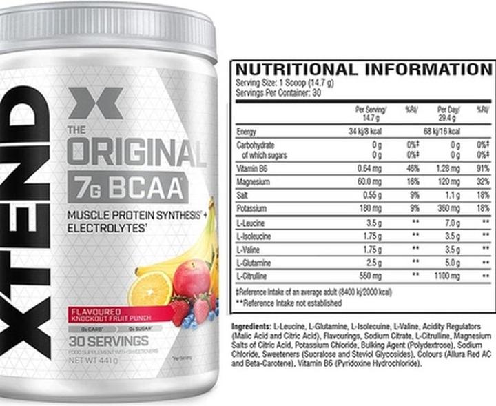 Actual product image Xtend Bcaa (1x)
