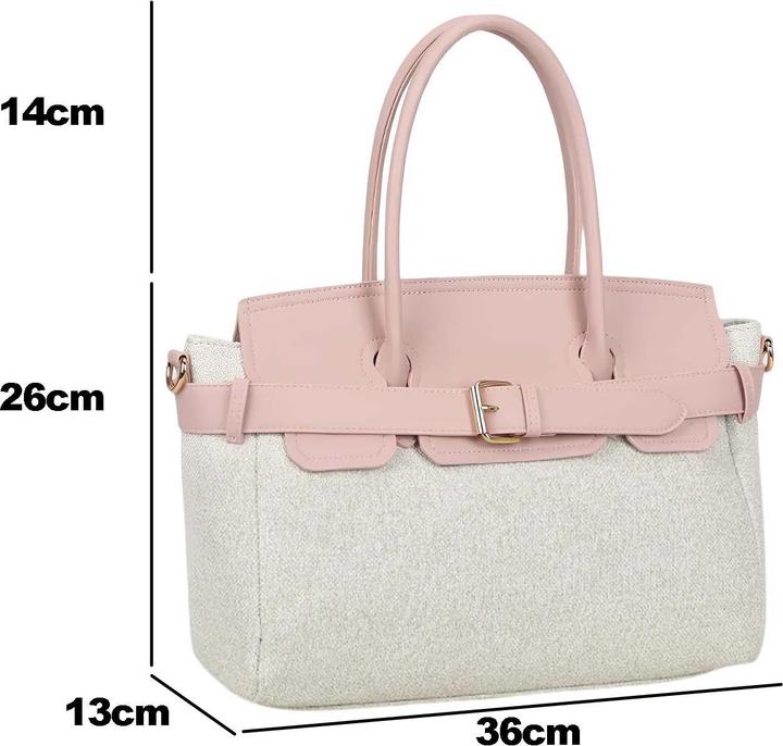 Immagine prodotto Gallantry Damen Mini Handtasche Ecru Canvas