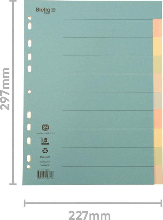 Actual product image Biella Register Carton