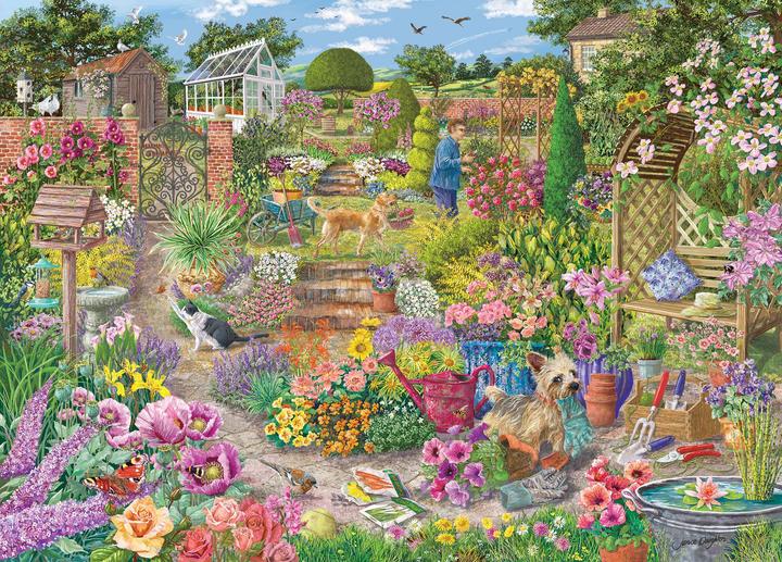 Produktbild Gibsons Puzzle 1000 pieces Garden in Bloom (1000 Teile)