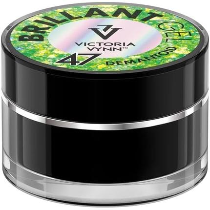Image du produit Visconti Di Modrone Victoria Vynn Brilliant Gel Polish Nail Art Decoration Glitter Sparkle UV LED 5g 47 Demantoid