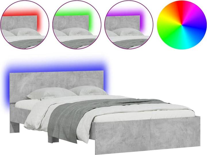 Actual product image vidaXL Bettgestell (135 x 190 cm)