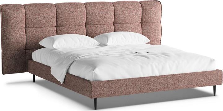 Black, pink melange