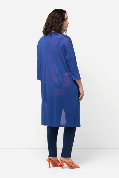 Immagine prodotto Ulla Popken Cardigan aperto con glitter e scollo a V (58)