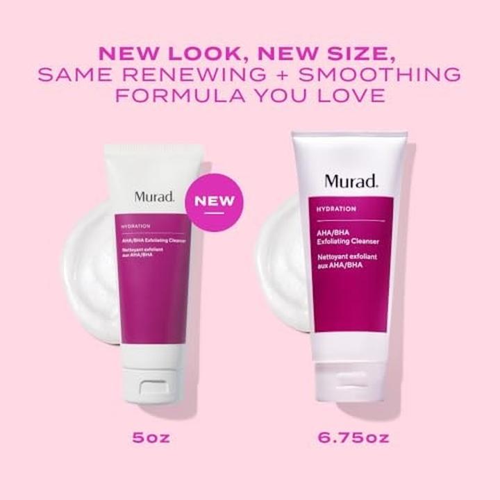 Image du produit Murad AHA/BHA Exfoliating Cleanser (Exfoliant nettoyant, 148 ml)