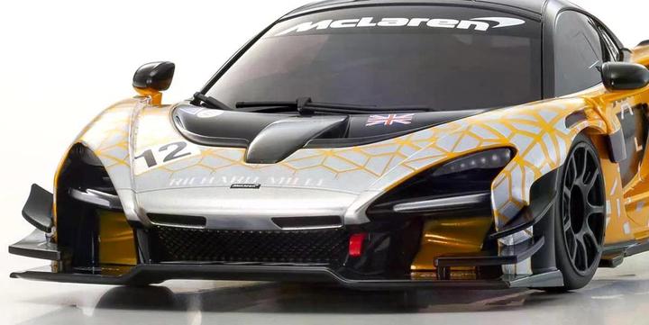 Immagine prodotto Kyosho Mini-Z MR-03 McLaren Senna GTR, arancione RWD, 1:27, set pronto per l'uso (RTR pronto all'uso)