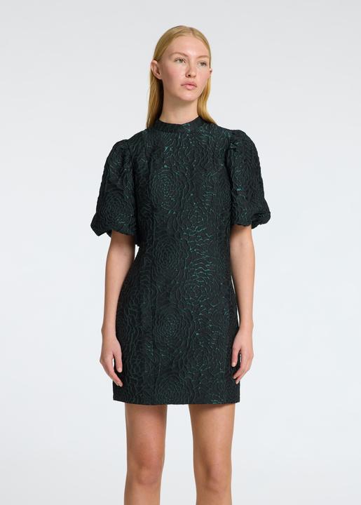 Actual product image Selected Femme Slfsiv-Vilma Ss Short Jacquard Dress D2 (38)