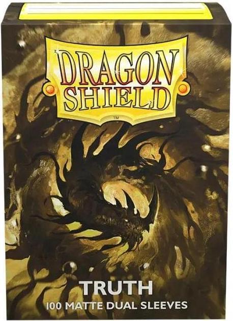 Actual product image Arcane Tinman Dragon Shield Dual Matte Sleeves (x100) - Truth