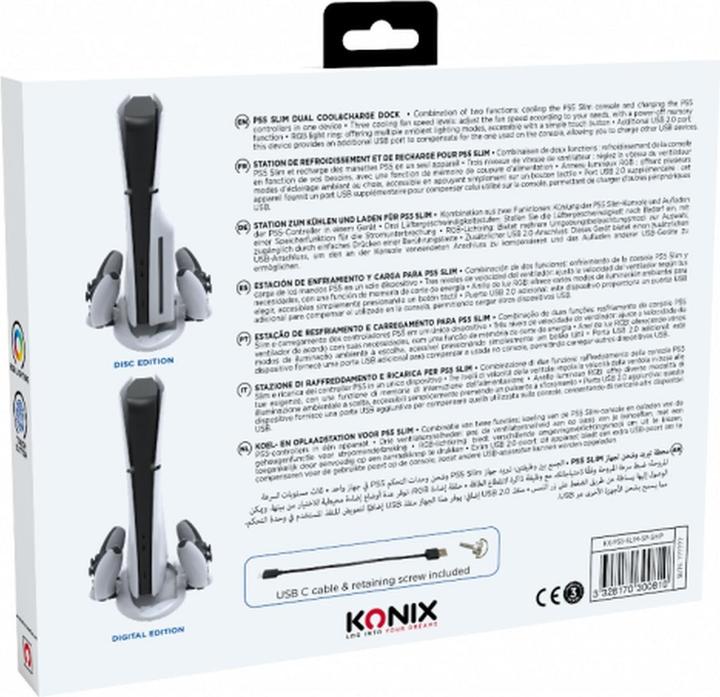 Actual product image Konix Powerstation Slim (PS5)