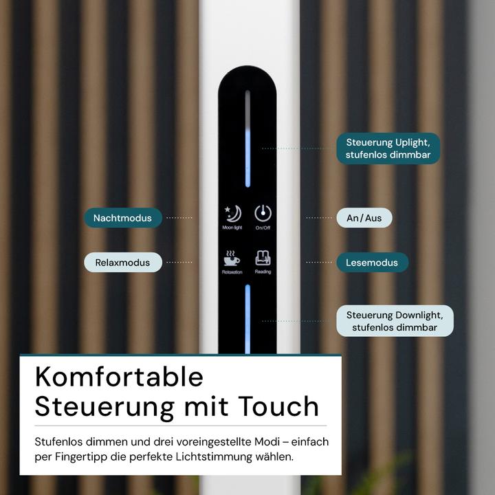 Actual product image Luxula LED office floor lamp (7000 lm)