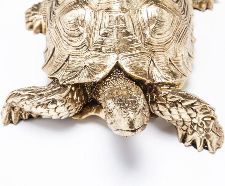 Actual product image Designlife Deco Figurine Turtle Gold Small (14.5 x 30 x 25.5 cm)