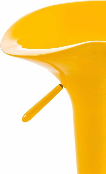 Actual product image CLP Bar stool Saddle, yellow