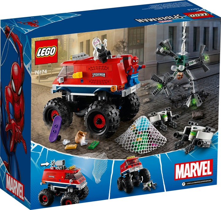 Image du produit LEGO Le camion monstrueux de Spider-Man contre Mysterio (76174, LEGO Marvel)