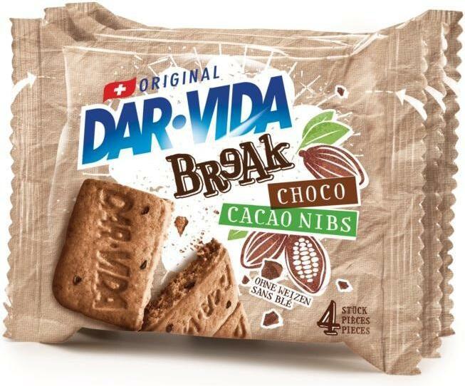 Dar-Vida BReAk Choco & Cacaonibs 132 g (132 g)