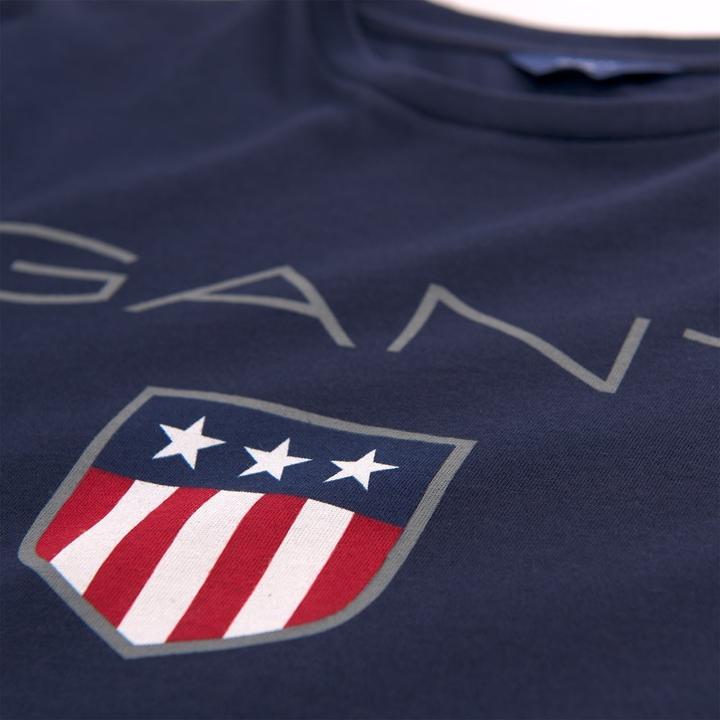 Actual product image GANT T-shirt Sporty Comfortable fit Shield Logo - 17738 (146, 152)