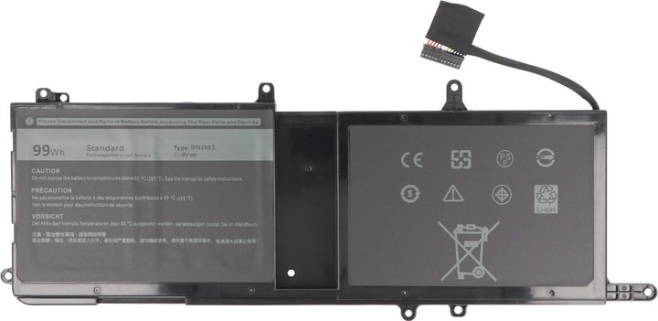 Produktbild AccuCell Akku Dell Alienware 17 R4/R5 (8690 mAh)