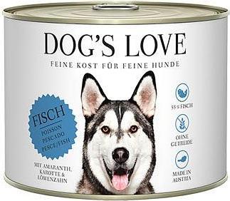 Actual product image Dog's love Adult Fish, Amaranth, Carrot & Dandelion (Adult, 1 pcs., 200 g)