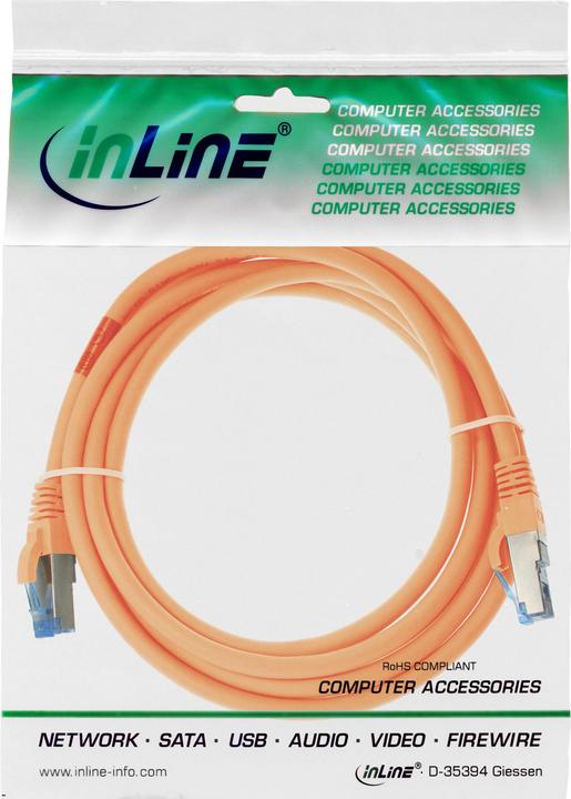 Image du produit InLine Câble patch (S/FTP, CAT6a, 2 m)