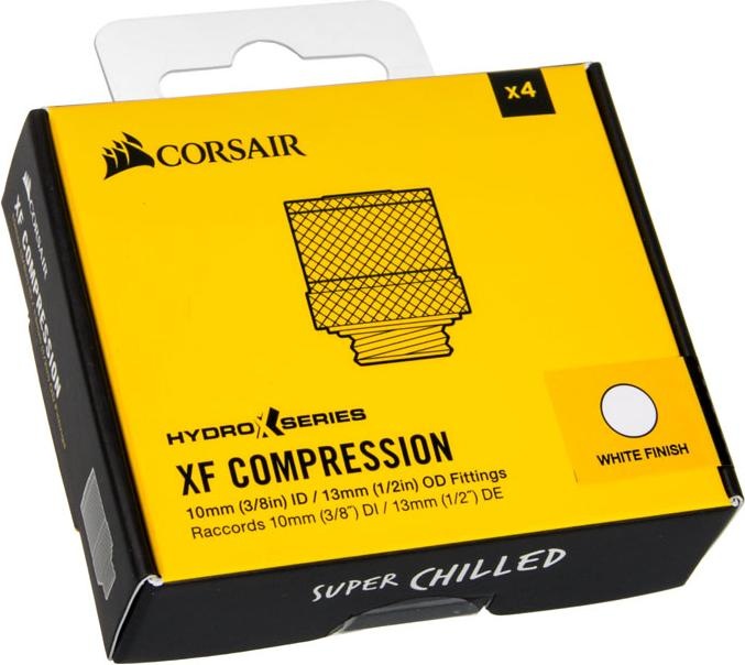 Image du produit Corsair Hydro X Series Fitting XF Softline 4-pack