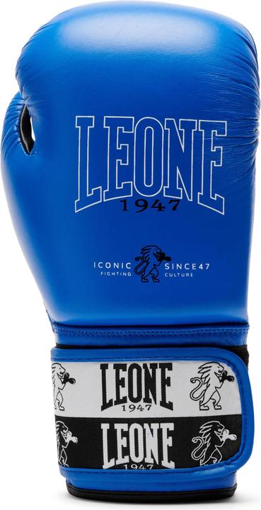 Actual product image Leone Iconic Boxing Gloves Blue GN208 (12 OZ, One size)