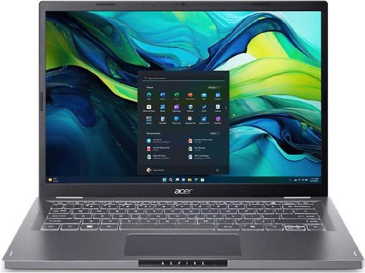 Produktbild Acer Aspire 14 (A14-51M-745A) 14,0" WUXGA, IPS, Intel 7-150U, 16GB RAM, 1TB SSD, Windows 11 (14", 1099511.63 GB, 17.18 GB, DE, Intel Core 7 150U)