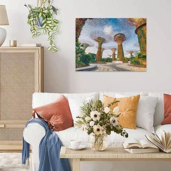 Actual product image Ravensburger Puzzle 12001396 - Garden by the Bay at Singapore - 1500 piece jigsaw puzzle for adults (1500 pieces)