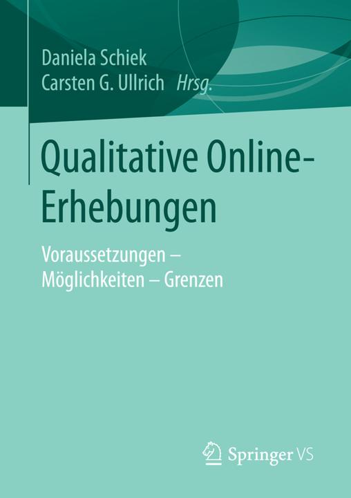 Produktbild Qualitative Online-Erhebungen (2016)