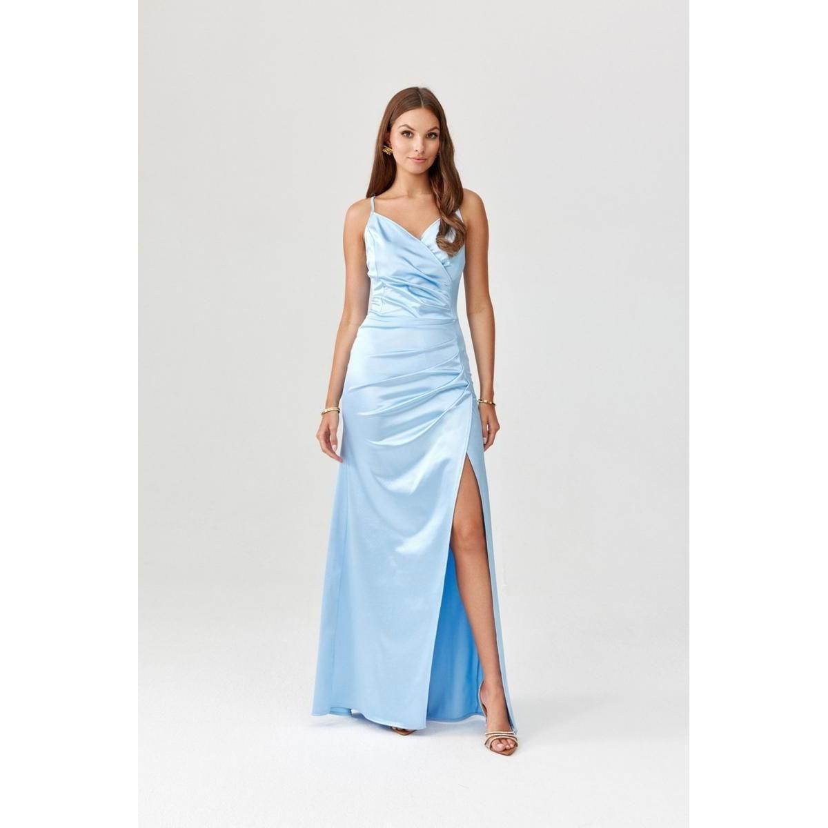 Thumbnail - Roco Fashion, Kleider, Langes Kleid model, Blau, (34)