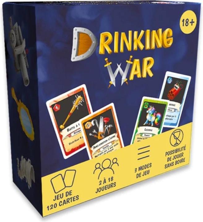 Actual product image Drinking War (FR) (2 - 18 Players)