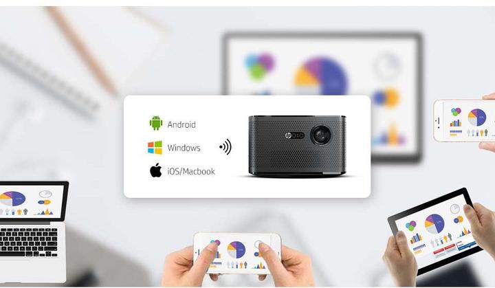 Immagine prodotto HP Proiettore MP2000 Pro (Full HD, 750 lm, 1.2:1)