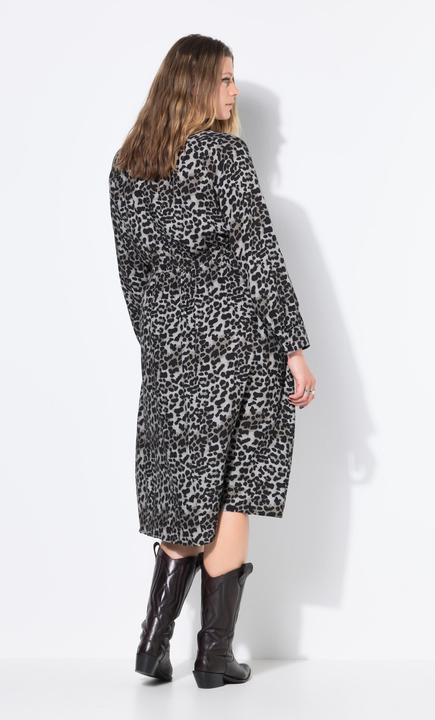 Produktbild Studio Untold Midikleid, A-Linie, Leo, elastische Taille (46, 48)