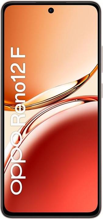 Productafbeelding OPPO Reno12 F (256 GB, Amber Oranje, 6.67", Dubbele SIM, 50 Mpx, 4G)