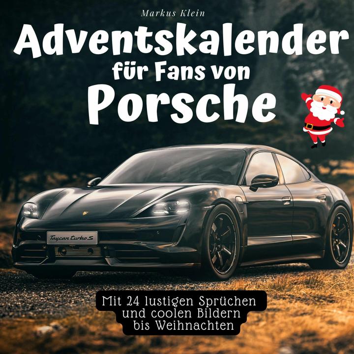 Actual product image Advent calendar for Porsche fans