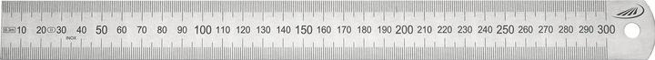 Helios Preisser Steel rule length 300 mm stainless steel flexible graduation A = mm/mm (30 cm)