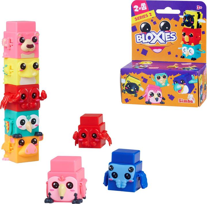 Actual product image Simba Bloxies play figures series 2, 2 pcs.