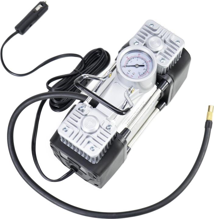 Actual product image PNI Car compressor CPA700 double piston and tyre repair package, 12V, 25A (70 l)