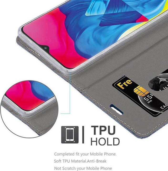 Image du produit Cadorabo Couverture look jeans Book (Samsung Galaxy M10)