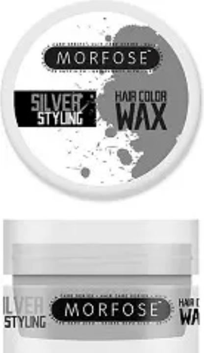 Produktbild Morfose Haarfarben Wachs Silber 100ml