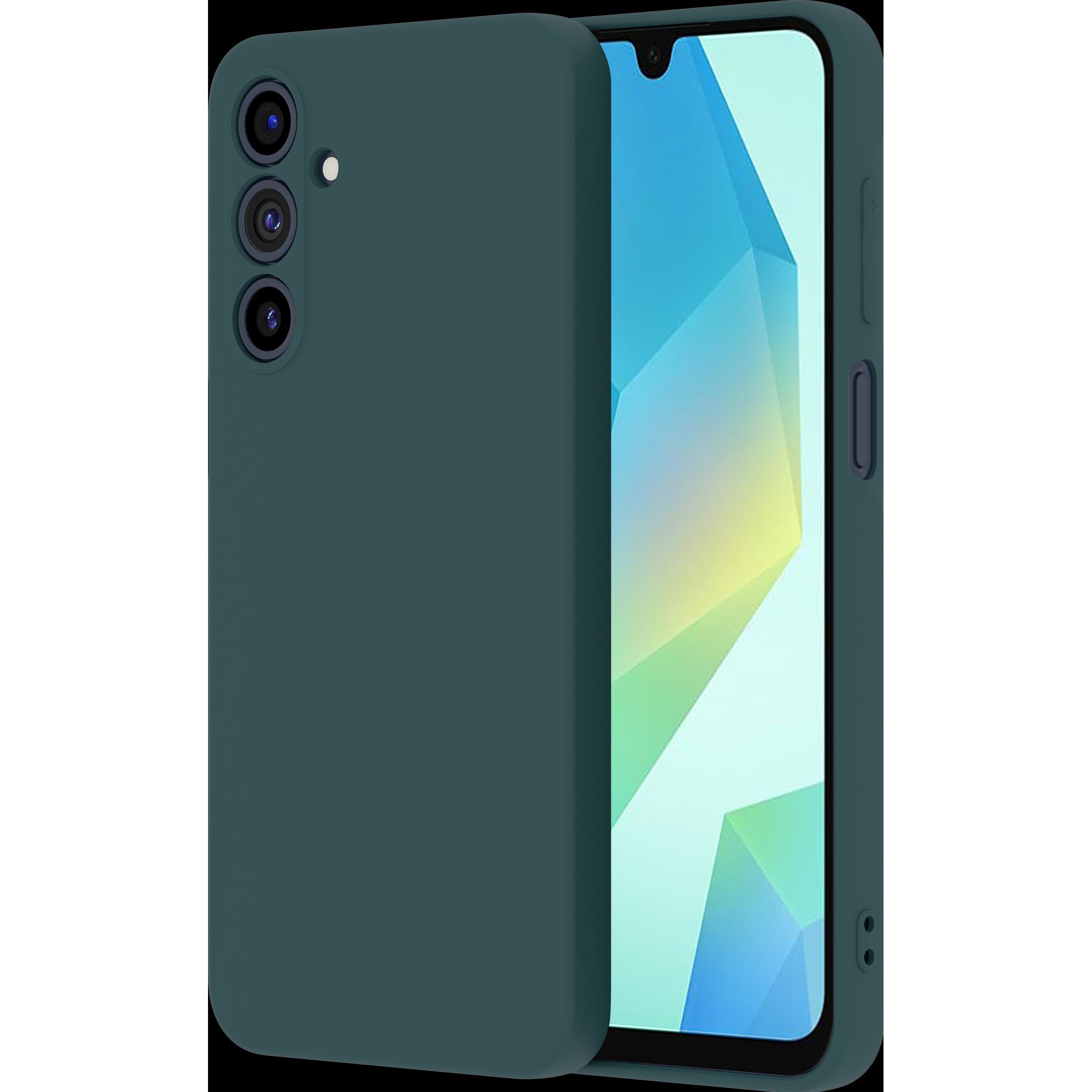 Thumbnail - Cazy Silikon Hülle Soft TPU Schutz (Samsung Galaxy A16), Smartphone Hülle, Grün