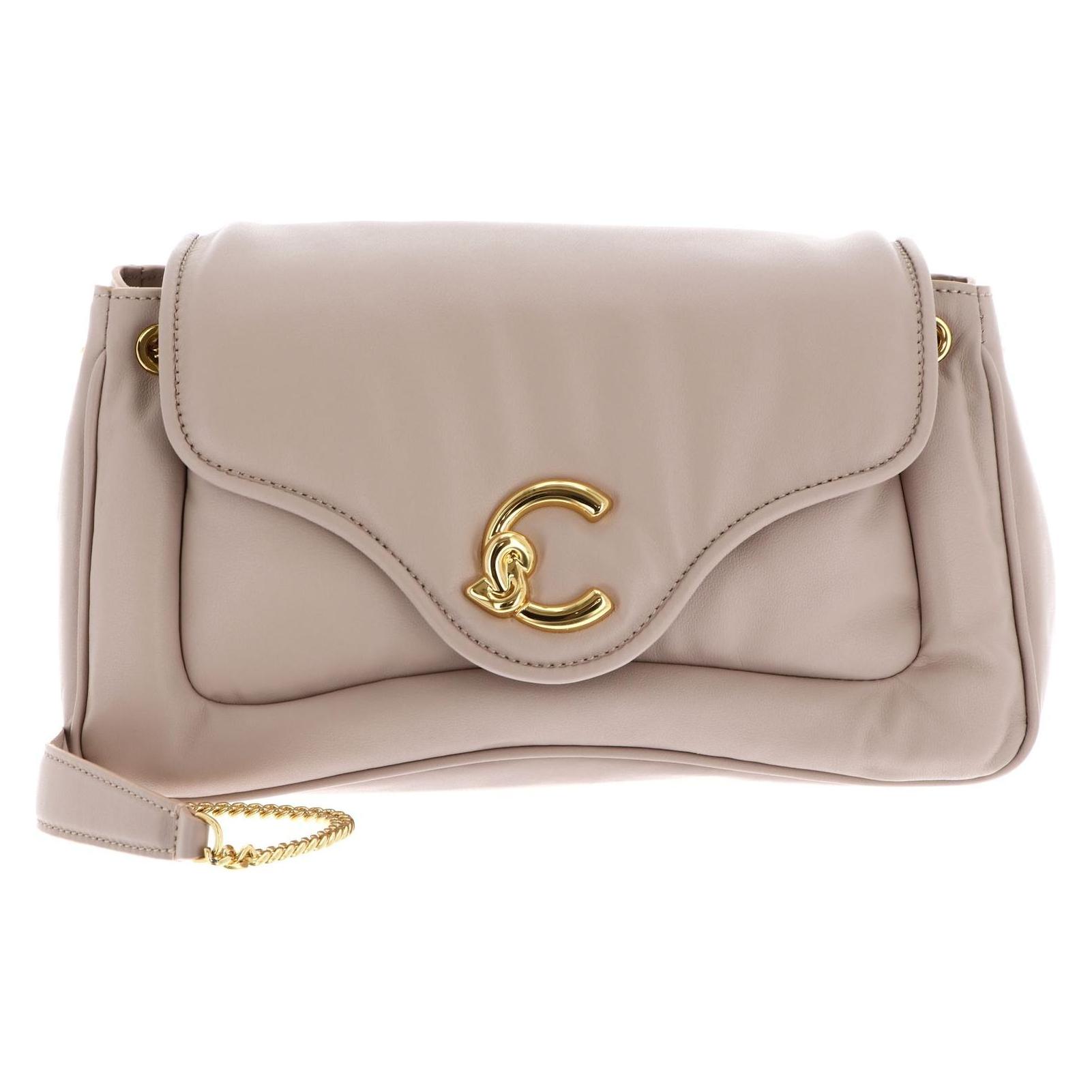 Coccinelle, Damen, Handtasche, C-Me Fluffy Crossbody Bag, Beige