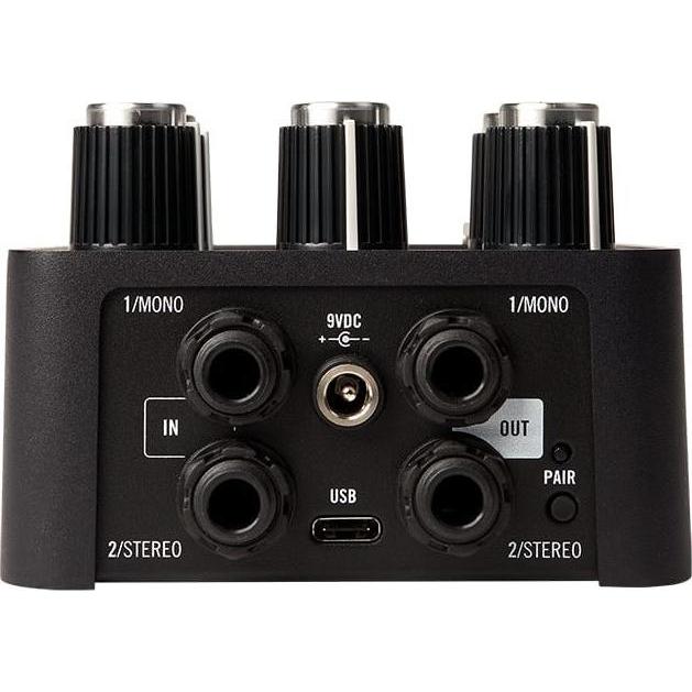 Thumbnail - Universal Audio UAFX Starlight Echo Station - Gitarreneffekt (Gitarre), Effektpedal, Schwarz, Silber