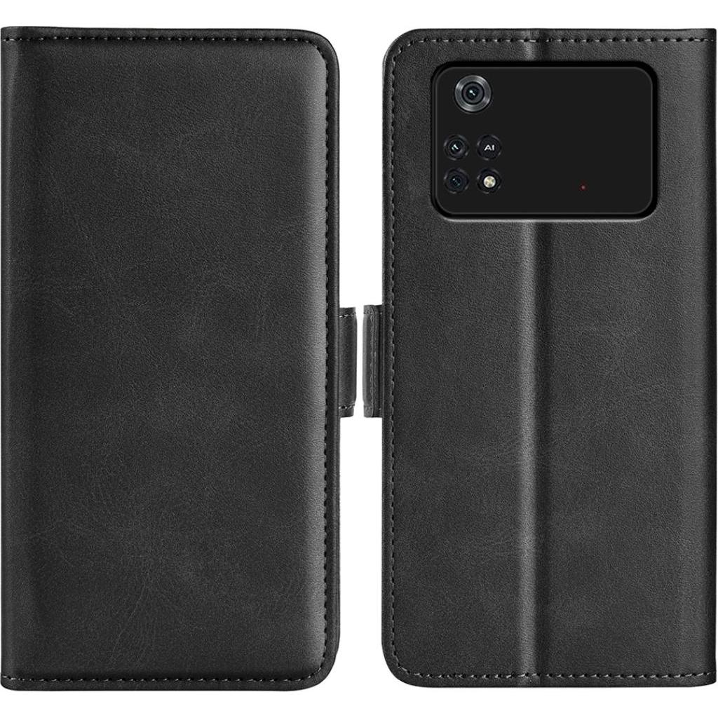 Thumbnail - Screenguard Xiaomi Poco M4 Pro 4G CardLounge Lederhülle (Xiaomi Poco M4 Pro), Smartphone Hülle, Schwarz