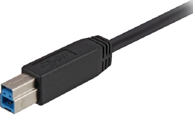 Actual product image Sharkoon USB 3.0 Stecker A auf Stecker B (2 m, USB 3.0)