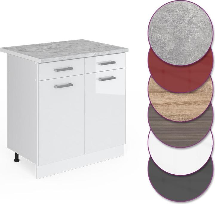 Produktbild Vicco Küchenunterschrank R-Line (80 x 60 x 81.5 cm)