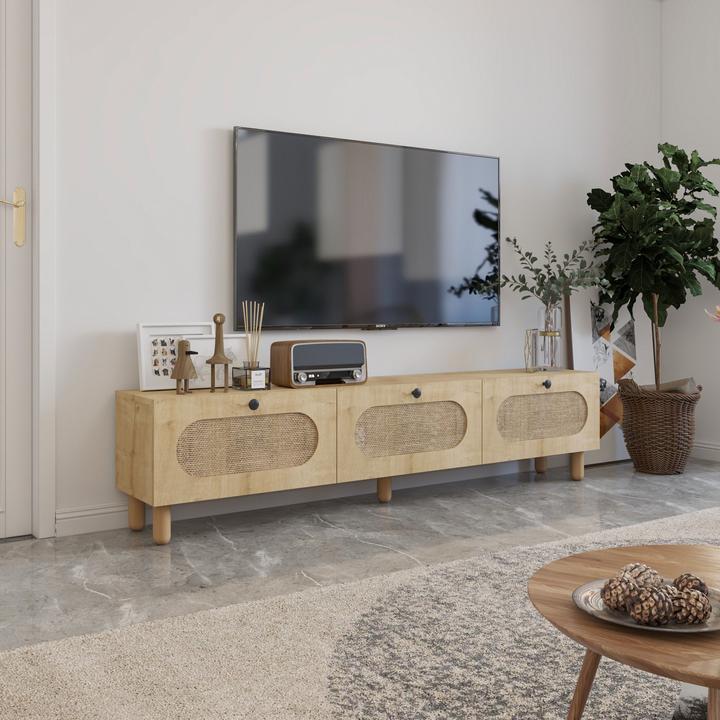 Image du produit Hanah Home Elena TV Stand (180 x 31.40 x 42.60 cm)