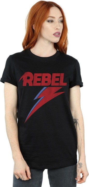 Produktbild David Bowie Distressed Rebel TShirt (L)