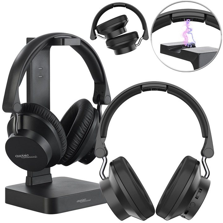 Auvisio Radio Headphones & Hearing Amplifiers (8 h, Wireless)