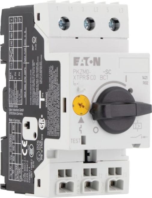 Produktbild Eaton Moeller) Motorschutzschalter PKZM0-1,6-SC